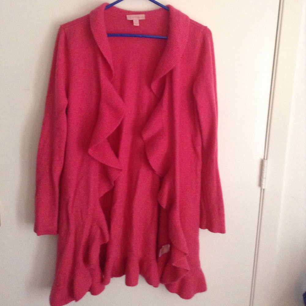 Lily Pulitzer 100% cashmere cardigan